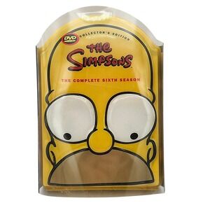 2005 The Simpsons Complete Sixth Season Collectors Edition DVD Set Homer Head